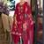 Women Floral Embroidered Thread Work Kurta with Trousers & With Dupatta