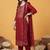 Women Ethnic Motifs Kurta with Trousers & With Dupatta