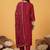 Women Ethnic Motifs Kurta with Trousers & With Dupatta