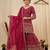 Pink Color Sequence Embroidery Work Silk Blend Salwar Suit