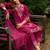 Women Floral Embroidered Thread Work Kurta with Trousers & With Dupatta