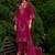 Women Floral Embroidered Thread Work Kurta with Trousers & With Dupatta