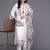 Women Floral Embroidered Thread Work Kurta with Trousers & With Dupatta