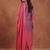 Women Ombre Dyed Thread Work Kurta with Trousers & With Dupatta
