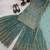 Sky Blue Color Sequence Embroidery Work Silk Blend Salwar Suit
