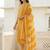 Mustard Printed Straight Kurta Trousers Dupatta Set Kurta Sets