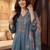 Women Floral Embroidered Thread Work Kurta with Trousers & With Dupatta