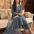 Women Floral Embroidered Thread Work Kurta with Trousers & With Dupatta