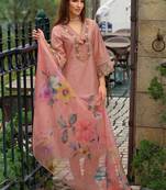 Women Ethnic Motifs Embroidered Thread Work Kurta with Trousers & With Dupatta