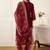 Women Ethnic Motifs Embroidered Thread Work Kurta with Trousers & With Dupatta