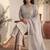 Women Ethnic Motifs Embroidered Thread Work Cotton Kurta with Trousers & With Dupatta