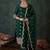Women Ethnic Motifs Embroidered Kurta with Trousers & With Dupatta