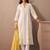 Women Floral Embroidered Thread Work Cotton Kurta with Trousers & With Dupatta