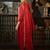 Women Floral Embroidered Thread Work Kurta with Trousers & With Dupatta