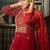 Women Floral Embroidered Thread Work Kurta with Trousers & With Dupatta