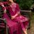 Women Floral Embroidered Thread Work Kurta with Trousers & With Dupatta