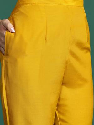 Ethnic Motifs Kurta with Trousers & With Dupatta 4