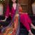 Women Ethnic Motifs Thread Work Kurta with Trousers & With Dupatta