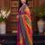 Women Ethnic Motifs Thread Work Kurta with Trousers & With Dupatta