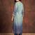 Women Bandhani Printed Sequinned Kurta with Trousers & With Dupatta