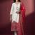 Women Ethnic Motifs Printed Regular Thread Work Kurta with Trousers & With Dupatta