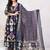 Women Embroidered Thread Work Cotton Kurta with Trousers & With Dupatta