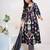 Women Embroidered Thread Work Cotton Kurta with Trousers & With Dupatta