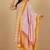Floral printed cotton round neck kurta trouser & dupatta set