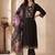 Women Floral Embroidered Thread Work Liva Kurta with Trousers & With Dupatta