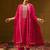 Women Ethnic Motifs Embroidered Kurta with Trousers & With Dupatta