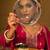 Women Ethnic Motifs Embroidered Kurta with Trousers & With Dupatta