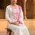 Women Floral Embroidered Thread Work Kurta with Trousers & Dupatta