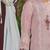 Women Floral Embroidered Thread Work Kurta with Trousers & With Dupatta
