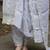 Floral Embroidered Thread Work Cotton Kurta With Trousers & Dupatta