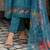 Women Floral Embroidered Mirror Work Kurta with Trousers & Dupatta