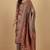 Floral printed cotton round neck kurta trouser & dupatta set