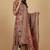 Floral printed cotton round neck kurta trouser & dupatta set
