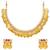 Modern Gold Plated Temple Jewellery Necklace Set