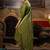 Embroidered Round Neck Straight Kurta With Trousers & Dupatta