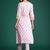 Floral Printed Cotton Kurta with Trousers