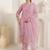 Women Floral Embroidered Kurta With Trousers & Dupatta Kurta Sets