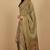Floral printed cotton round neck kurta trouser & dupatta set