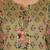 Floral printed cotton round neck kurta trouser & dupatta set