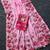 Pink Color Printed And Hand Work Silk Blend Saree