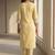 Women Floral Embroidered Thread Work Kurta with Trousers & With Dupatta