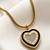 Gold cubic zirconia gold plated necklace for women