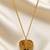 Gold cubic zirconia gold plated necklace for women