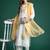 Women Floral Embroidered Thread Work Kurta with Trousers & With Dupatta