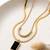 Gold cubic zirconia gold plated necklace for women