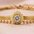 Gold cubic zirconia gold plated bracelet for women
